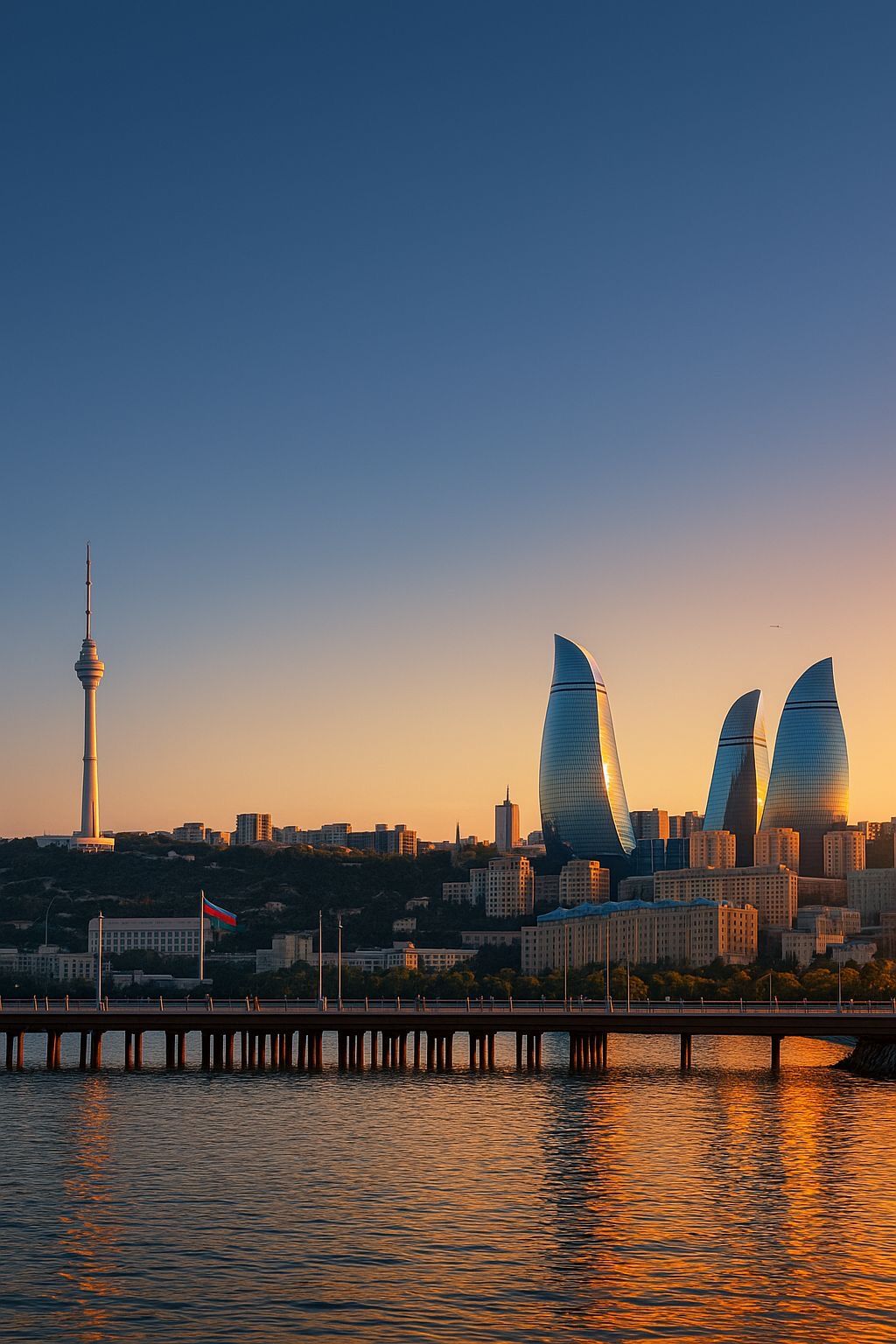 Flame Towers - view 1